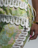 Floral Print Sleeveless Top And Pants Set