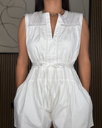 White romper