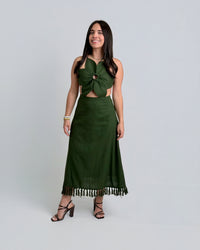 Greenery dress